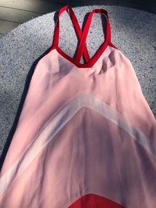 Abito donna PJK Patterson J Kincaid XS rosa e nero - Foto 1 di 4
