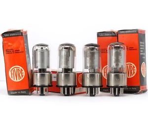 MATCHED QUAD 6SJ7GT FIVRE NOS ITALY Tube Röhre Valve 진공관 真空管 Valvula 电子管 Lampe - Picture 1 of 4