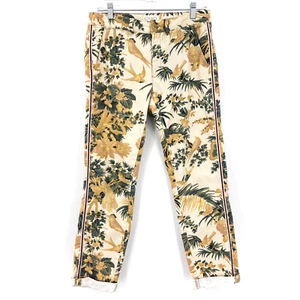 Anthropologie Relaxed Botanical Bird Chinohose Hose Damen Gr. 27 - Bild 1 von 7