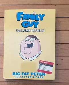 Family Guy Volume Seven Big Fat Peter Collectors Pack Target DVD Book Poster - Picture 1 of 24