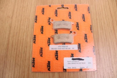 Pastillas de freno traseras KTM 85 SX 17/14 2003-2010 nuevas Foto 1 de 4