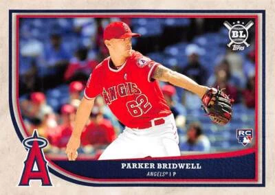 2018 Topps Big League #247 Parker Bridwell RC Rookie Card Angels 🔥⚾🔥 - Image 1 of 3