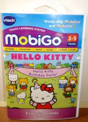 Hello Kitty MobiGo Cartridge New Factory Sealed - Hello Kitty Birthday Party! - Image 1 of 4