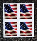 2017USA #5160b Forever U.S. Flag US - Block of 4 From Booklet of 20 Mint  (BCA)