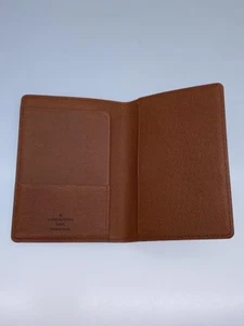 Louis Vuitton Couverture M60179 Passport Case Cover Monogram Canvas Brown Travel - Picture 1 of 7