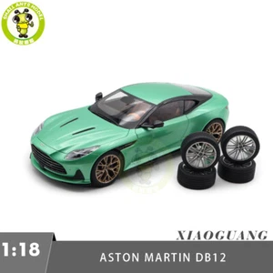 1/18 Aston Martin DB12 DB 12 Green Diecast Model Toy Car Gifts For Friends - Picture 1 of 17