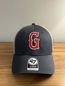 ‘47 MVP Greenville Drive MILB Embroidered Adjustable SnapBack Hat Vintage Navy - Picture 1 of 6