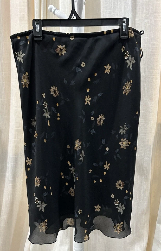 Falda De Colección Para Mujer Grande Boho Cottagecore Floral Hada Años 90 Whimsigoth Grunge Foto 1 de 4