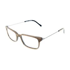 New Carter Bond optical eyeglasses eyewear mens womens black stripe wood