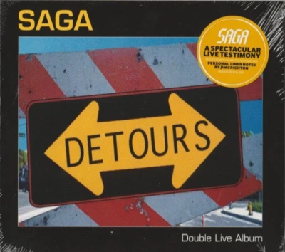 Saga - CD - Detours - Double Live Album - 2021 - Digipak - NEUWARE! - Bild 1 von 2