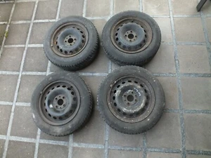 Satz Räder Fiat Punto Panda 5.5Jx14 H2 ET35 14 Zoll Sommerreifen 165/70 R14 81T - Bild 1 von 12