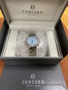 Concord La Scala Chronograph Stainless Steel Men's Quartz Watch 14.H1.1481 - Picture 1 of 10