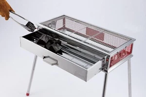 Coleman Isotherme Spider Pro Inoxydable Grille Pour 5~6 Persons Barbecue Plein - Picture 1 of 6