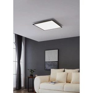 LED Smart+ Aufbaupanel Crosslink-Z Schwarz 60x60cm 33W CCT Dimmbar Bluetooth - Bild 1 von 5