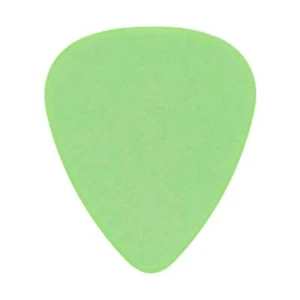 Delrin Chitarra o basso verde chiaro - 0,70 mm medio calibro - forma 351 - Foto 1 di 1