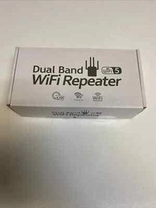 435- WiFi Extender Signal Booster for Home,Cover up to 13880 sq.ft - Picture 1 of 6