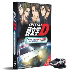 DVD ANIME INITIAL D Stage 1-6 + 3 Movie +3 Extra stage +3 Battle Stage Eng Subs - Picture 1 of 8