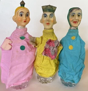 BUPAZZI MANO Strega Donna RE REGINA Vintage anni 60 Vinile Testa Giappone Brevetto 153839 - Foto 1 di 10