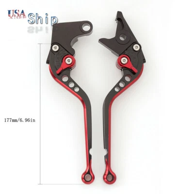 Palancas de embrague de freno ajustables CNC mezcla de colores CBR600RR 2003-2005 2006 para Honda Foto 1 de 4