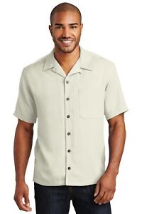 S535 Port Authority Easy Care Camp Shirt