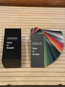 PORSCHE FIRST EDITION EXCLUSIVE MANUFAKTUR Paint To Sample Color Wheel - Picture 1 of 7