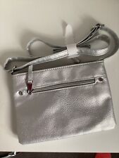 Silver crossbody bag brand new