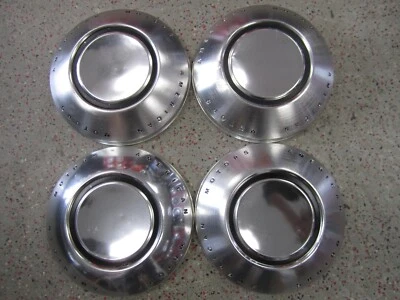 Juego (4) Tapacubos AMC Javelin AMX Plato Pobreza Años 60 Años 70 De Colección 10.0" Foto 1 de 4