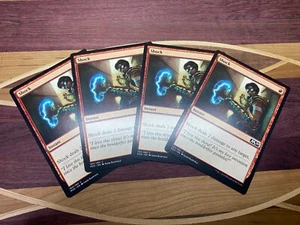 4x Shock PLAYSET - M20 160 MTG Magic the Gathering - Picture 1 of 1