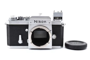 【 Near MINT 】Nikon F Eye Level Silver 35mm SLR Film Camera Body Only from JAPAN - Picture 1 of 13