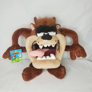 Vintage Looney Tunes Tasmanian Devil Plush Taz Tyco 1994 With Tags - Picture 1 of 12