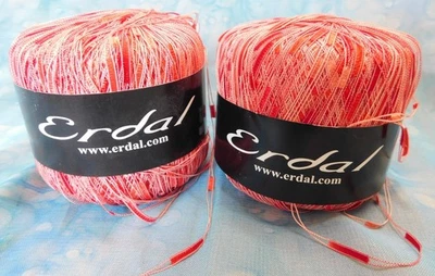 LOTE DE 2 HERMOSOS HILOS DE CABALLO OSCURO #S101 HILO DE ESCALERA METÁLICO DORADO NEGRO Foto 1 de 4