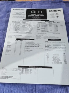 Penn State vs Oregon Football Player Program for September 27, 2025 (RC 5) - Bild 1 von 3