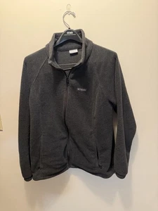 Women's Columbia Charcoal Grey Full Zip Fleece - Size 1X - Picture 1 of 14