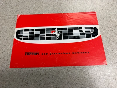 Ferrari 250 Granturimsmo Berlinetta Sales Brochure ITALIAN - Image 1 of 4
