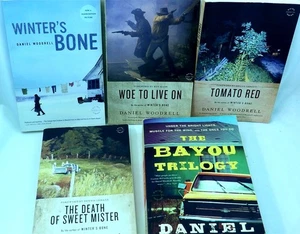 Daniel Woodrell 7 Book Lot: Winter's Bone, Tomato Red, Bayou Trilogy, TB VG - Bild 1 von 6