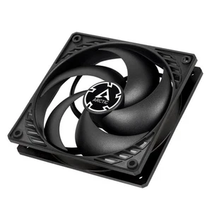 Arctic P12 Silent Lüfter 120 mm PC Gehäuselüfter schwarz - Bild 1 von 5