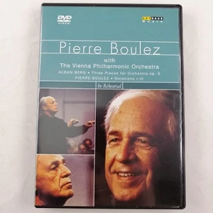 Pierre Boulez in Rehearsal With the Vienna Philharmonic Orchestra DVD - Picture 1 of 3