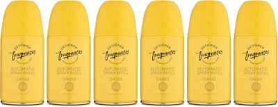 Designer Fragrances 6 Pack Daisee Automatic Room Spray Universal Refill 250ml