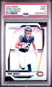 2024 PANINI PRIZM SILVER PRIZM #385 ROME ODUNZE - PSA 9 - Mint - Picture 1 of 2