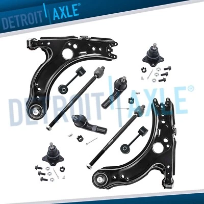 Front Lower Control Arm Stabilizer Sway Bar Kit for Volkswagen Beetle Golf Jetta - Image 1 of 4