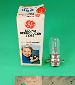 GE BRS PROJECTOR LAMP 4V .75A SOUND REPRODUCTION - Picture 1 of 6