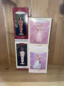 Hallmark Barbie Ornaments Lot Of 4 New - Picture 1 of 6