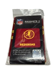 NFL Washington Redskins Football Hooded Poncho Rainmate II One Size - Vintage Logo - Bild 1 von 2