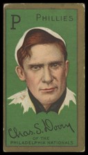 1911 T205 Gold Border Charles Red Dooin PB Back Fair ST Authentic & Original