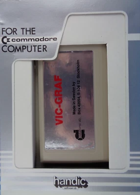 COMMODORE VC-20 / VIC-20 -- VIC-GRAF (DATATRONIC - CARTRIDGE) - Bild 1 von 4