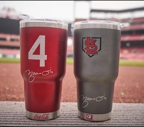 ST. LOUIS CARDINALS YADI YADIER MOLINA TUMBLER 5/19/2023 Cover