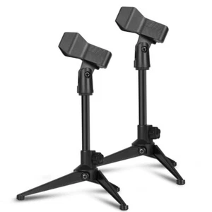 support de micro de bureau pliable à angle réglable dessus de table pliable s... - Photo 1/9