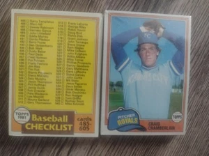 2X 1981 Topps Baseball SEALED GROCERY Cello Pack's 1 Reggie Jackson AS #400 back - Picture 1 of 8