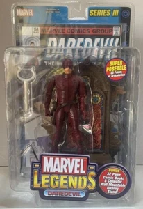 Marvel Legends Series III Daredevil Action Figure Toy Biz 2002 With Comic New - Picture 1 of 6