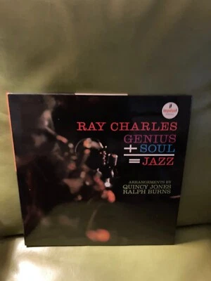 Ray Charles - Genius + Soul = Jazz LP Vinyl Limited 180-Gram Reissue Excellent! - Image 1 of 4